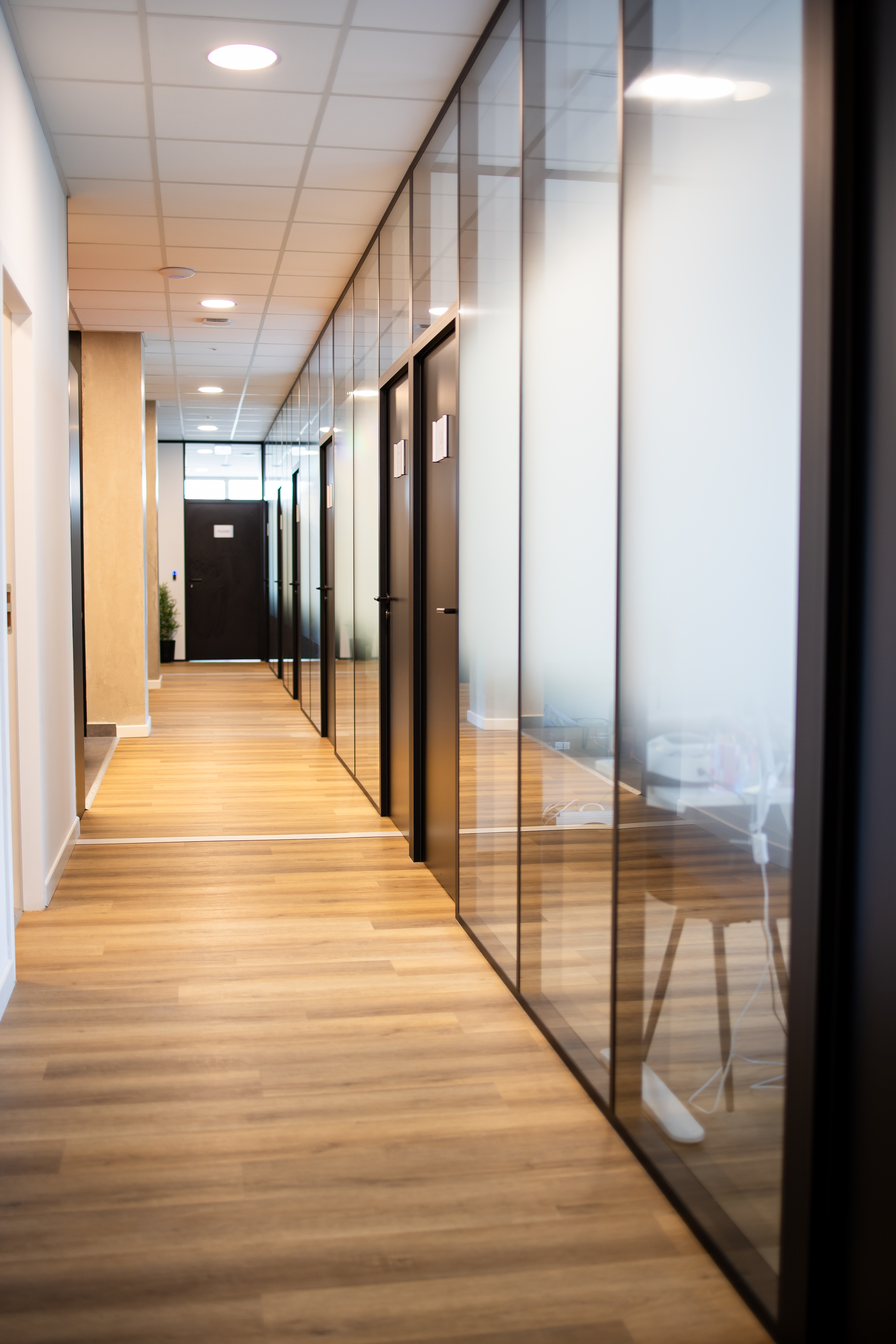 Couloir du cabinet Euphoria Laser